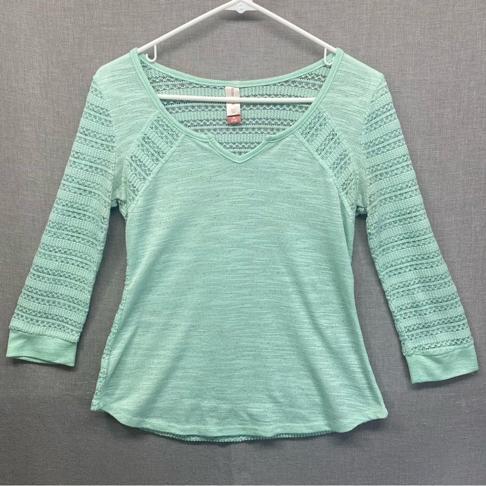 No Boundaries Half Sleeve Shirt Green Size | M